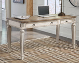 Realyn - Light Brown - Home Office Desk by Signature Design by Ashley® | Bel Furniture