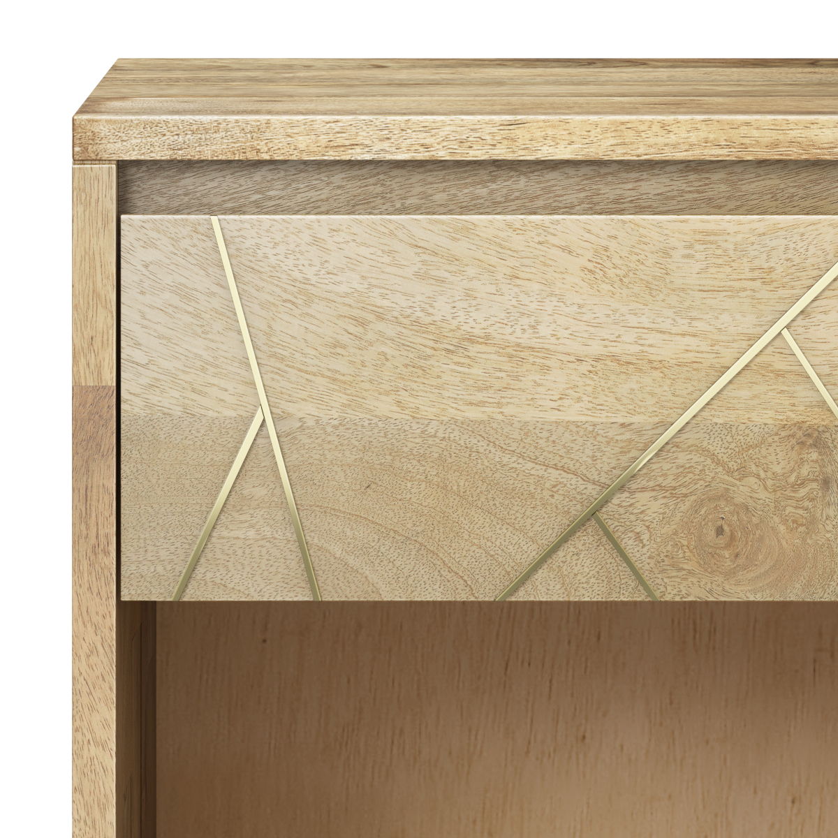 Jager - Bedside Table - Natural by Simpli-Home | Bel Furniture