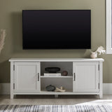 Classic Grooved Door TV Stand For Tvs Up To 65" by Walker Edison | Bel Furniture