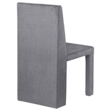 Tordera - Velvet Upholstered Dining Side Chair (Set of 2) - Gray by Coaster Fine Furniture | Bel Furniture