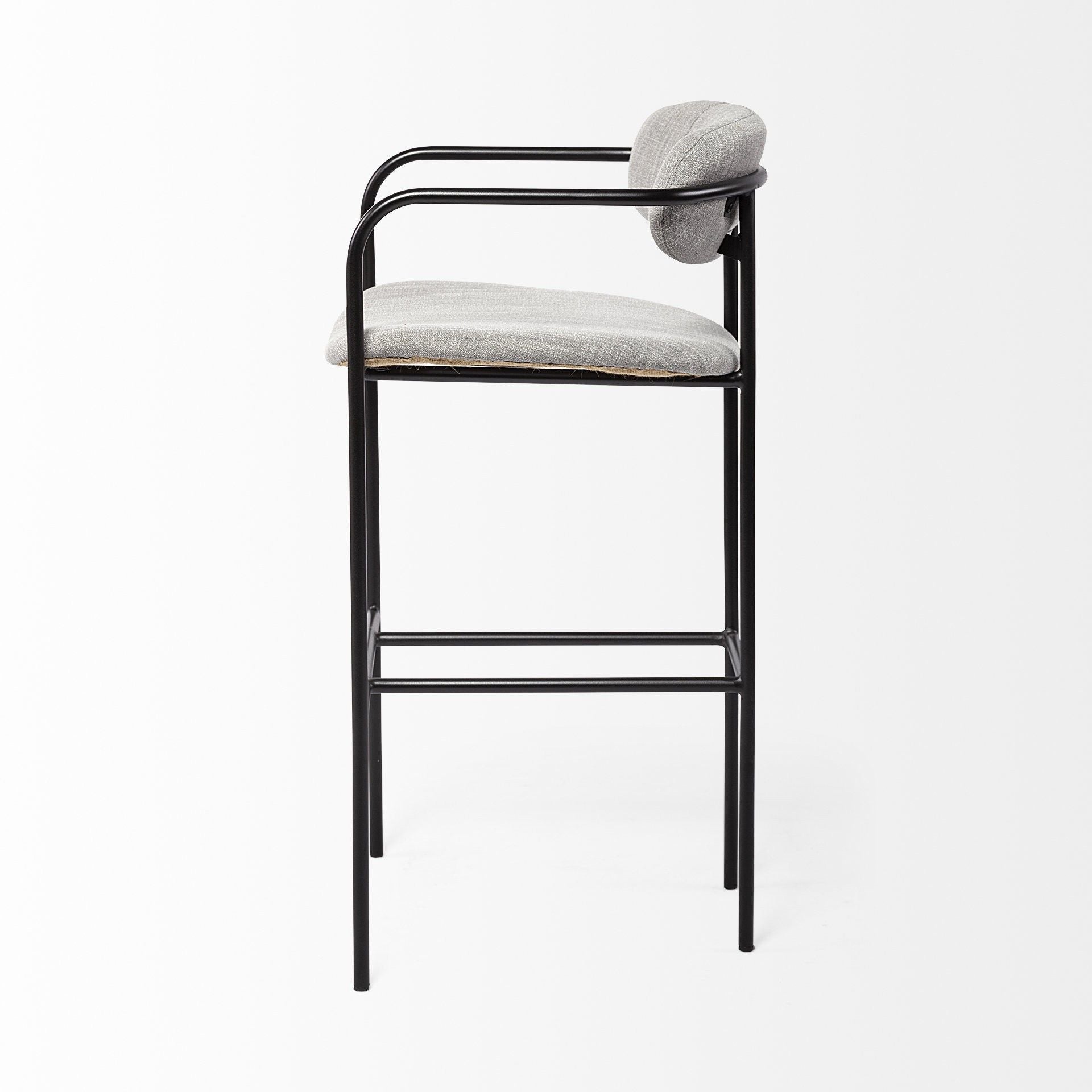 Steel Bar Chair - Gray