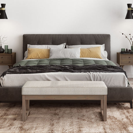 Milltown - Upholstered Ottoman Bench - view 40