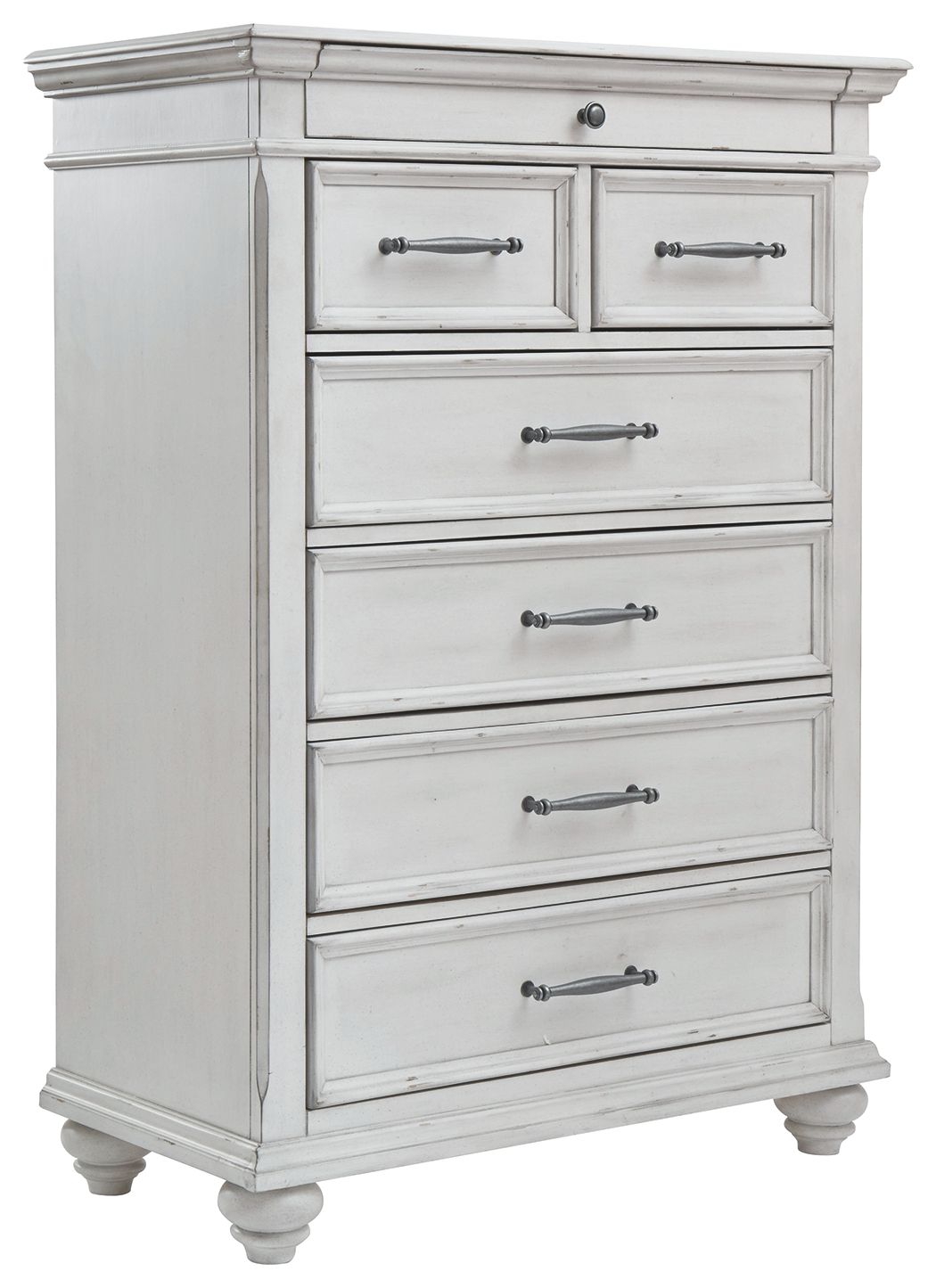 Kanwyn - Whitewash - Chest by Benchcraft® | Bel Furniture