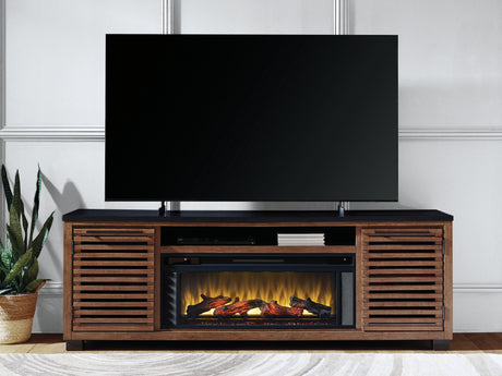 Kallari - TV Stand With Fireplace Option - view 6