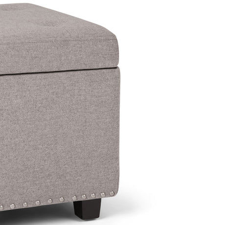 Hamilton - Upholstered Storage Ottoman - view 19