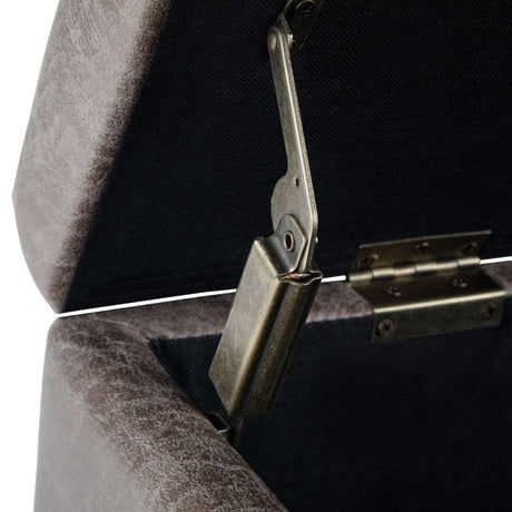Dover - Upholstered Storage Ottoman Bench - view 16