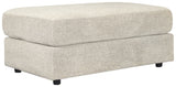Soletren Oversized Accent Ottoman Stone