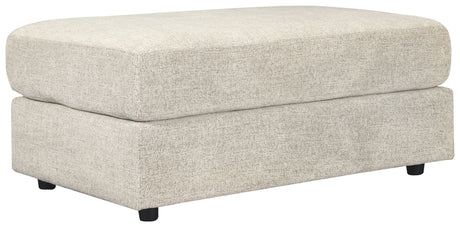 Soletren Oversized Accent Ottoman Stone