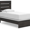 Hollivern - Panel Bed Dark Gray by Signature Design by Ashley® | Bel Furniture