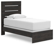 Hollivern - Panel Bed Dark Gray by Signature Design by Ashley® | Bel Furniture