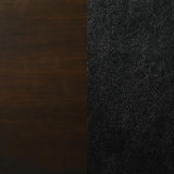 Jaden - Upholstered Counter Chair (Set of 2) - Black And Espresso by CoasterEveryday | Bel Furniture