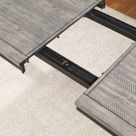 Elodie - Rectangular Extension Leaf Dining Table - Black by Coaster Fine Furniture | Bel Furniture