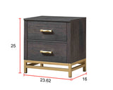 Trevor - Nightstand - Brown by Crown Mark | Bel Furniture