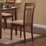 Robles - 5 Piece Rectangular Dining Table Set - Chestnut by CoasterEveryday | Bel Furniture
