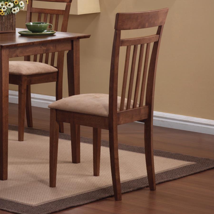 Robles - 5 Piece Rectangular Dining Table Set - Chestnut