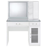 Flora - 2-Drawer Vanity Set With LED Mirror by Coaster Fine Furniture | Bel Furniture