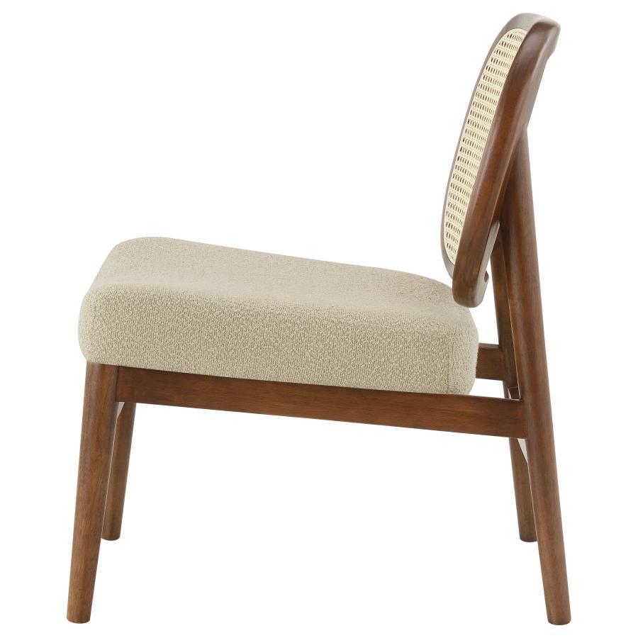 Rayo - Rattan Cane Back Accent Chair With Padded Seat by Coaster Fine Furniture | Bel Furniture