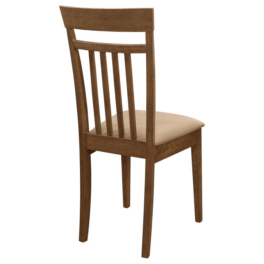 Robles - 5 Piece Rectangular Dining Table Set - Chestnut by CoasterEveryday | Bel Furniture