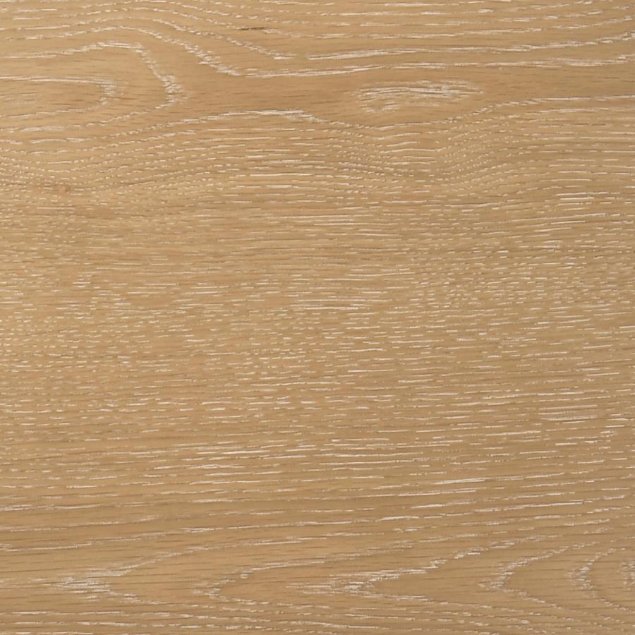 Ottowa - Round Wood Table With Shelf