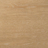 Ottowa - Round Wood Table With Shelf