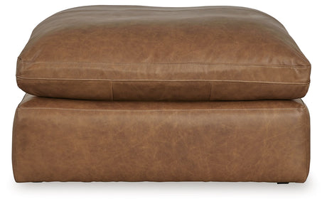 Emilia - Caramel - 3 Pc. - 2-Piece Modular Sectional Loveseat, Ottoman - view 3