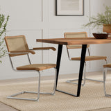 Madalyn - Dining Armchair (Set of 2) - Brown by Simpli-Home | Bel Furniture