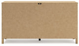 Bermacy - Light Brown - Six Drawer Dresser by Signature Design by Ashley® | Bel Furniture