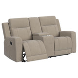 Brentwood - Upholstered Reclining Sofa Set by Coaster Fine Furniture | Bel Furniture