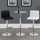 Lenny - Upholstered Adjustable Bar Stool (Set of 2) by CoasterEveryday | Bel Furniture
