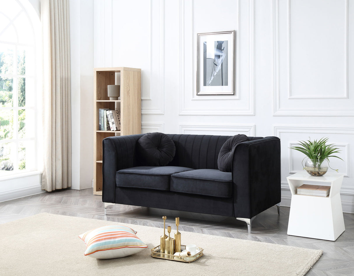 Delray - Micro Suede Loveseat