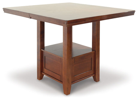 Ralene - Medium Brown - Rectangular Dining Room Counter Extension Table by Signature Design by Ashley® | Bel Furniture