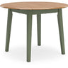 Gesthaven - Round Dining Room Drop Leaf Table Green by Signature Design by Ashley® | Bel Furniture