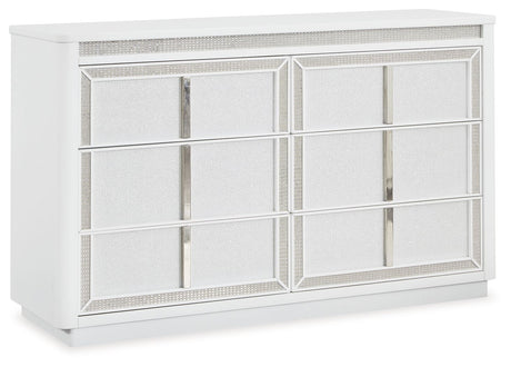 Chalanna - White - Dresser by Signature Design by Ashley® | Bel Furniture