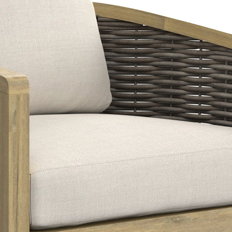 Parkside - Outdoor Conversation Chair (Set of 2) - Natural by Simpli-Home | Bel Furniture