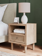 Cielden - Two-Tone - One Drawer Night Stand by Signature Design by Ashley® | Bel Furniture