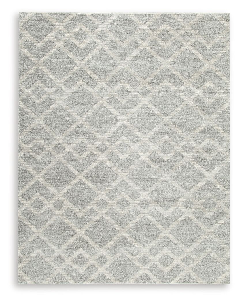 Unawick - Rug Gray 8' x 10' by Signature Design by Ashley® | Bel Furniture