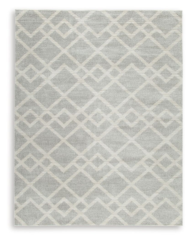 Unawick - Rug Gray 8' x 10' by Signature Design by Ashley® | Bel Furniture