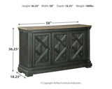 Tyler Creek - Black / Gray - Dining Room Server by Signature Design by Ashley® | Bel Furniture