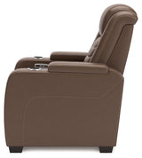 High Impact - Tobacco - Power Recliner / Adj Headrest by Signature Design by Ashley® | Bel Furniture