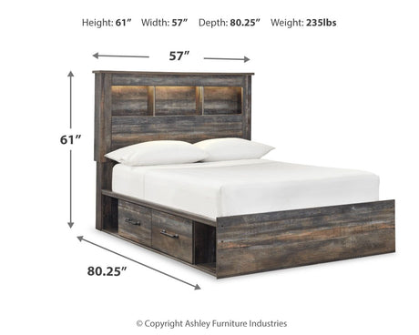 Drystan - Panel Bookcase Bed - view 12