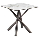 Carvell - Square Sintered Stone Table by Coaster Fine Furniture | Bel Furniture
