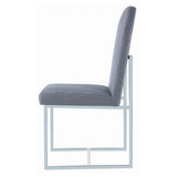 Mackinnon - Upholstered Dining Side Chair (Set of 2) - Gray by CoasterElevations | Bel Furniture