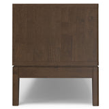 Harper - Low TV Media Stand - Walnut Brown by Simpli-Home | Bel Furniture
