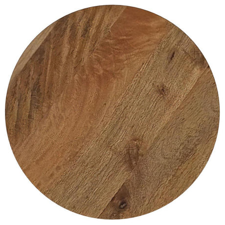 Aureo - Round Solid Wood Accent Side Table - Wild Honey by Coaster Fine Furniture | Bel Furniture