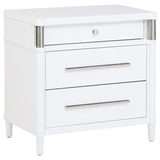 Gracemont - 3-Drawer Bedroom Nightstand Bedside Table - White
