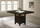 Gabriel - Counter Height Dining Table - Cappuccino by CoasterEveryday | Bel Furniture