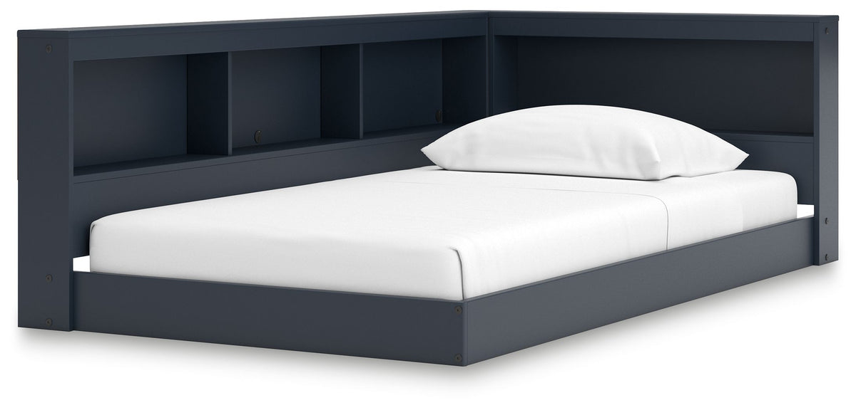 Simmenfort - Bookcase Storage Bed Blue by Signature Design by Ashley® | Bel Furniture