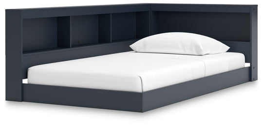 Simmenfort - Bookcase Storage Bed Blue by Signature Design by Ashley® | Bel Furniture