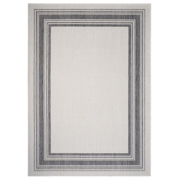 8' X 10' Indoor / Outdoor Area Rug - Gray