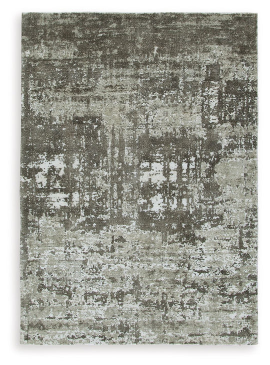 Valmontic - Rug Dark Gray by Signature Design by Ashley® | Bel Furniture